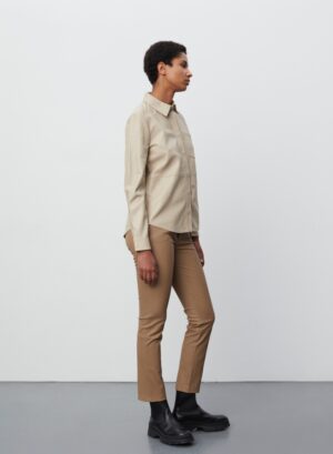 2ND Thurlow-lamb-leather Shirt