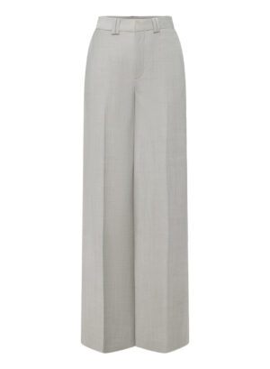 ウールワイドフレアーパンツ