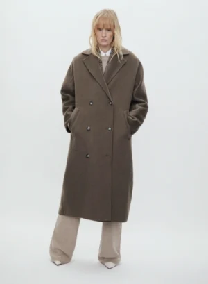 Doublefaced Wool Coat Jen Day et Mikkelsen