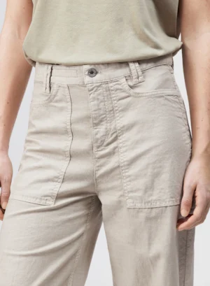 Summer Pants Wide Middle Length