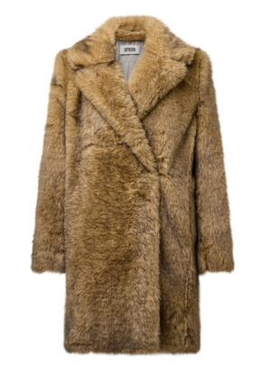 DRYKORN FAKE FUR JACKET HALF COAT